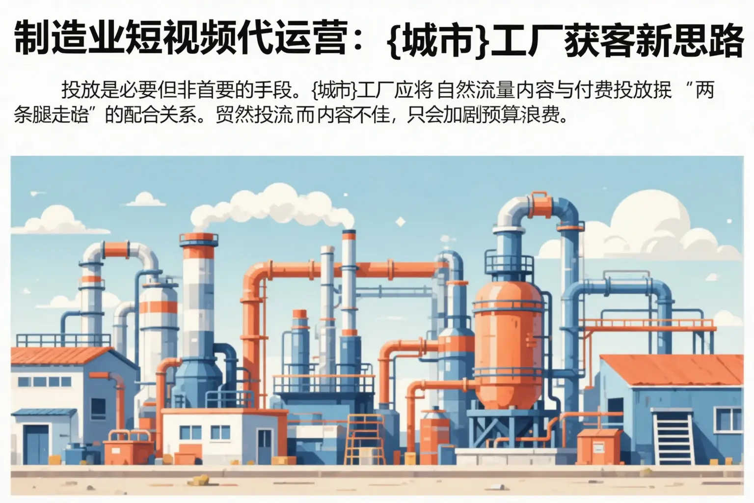 制造业短视频代运营：曲松工厂获客新思路
