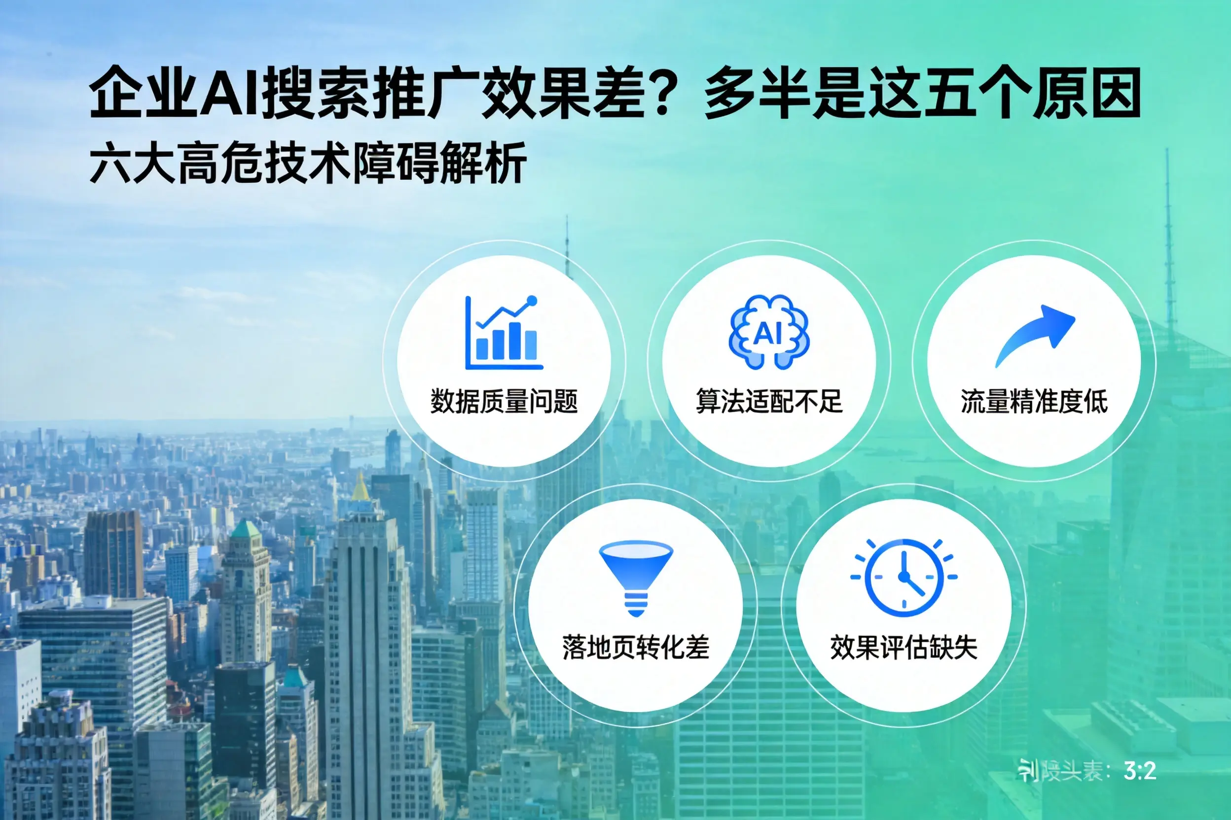 曲松企业AI搜索推广效果差？多半是这五个原因